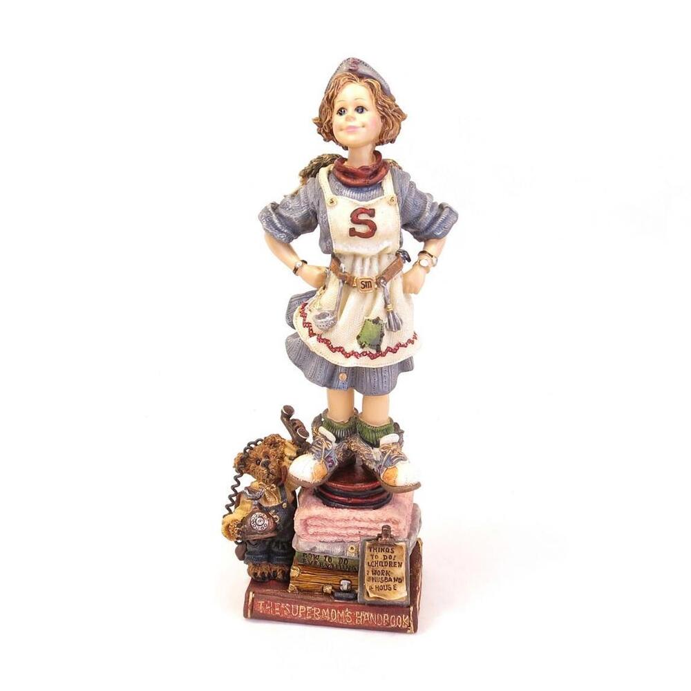 Boyds Folkstone "Domestica T. Whirlwind" #28249 Guardian Angel of Supermoms